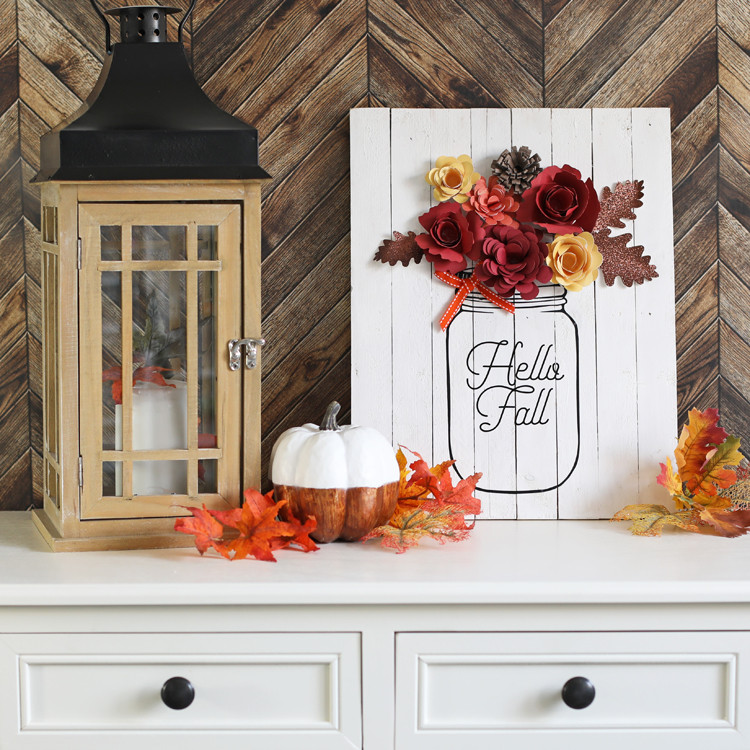 Best ideas about Fall DIY Decor
. Save or Pin DIY Fall Decor Mason Jar Sign thecraftpatchblog Now.