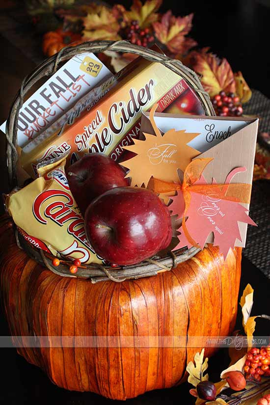 Best ideas about Fall Gift Baskets Ideas
. Save or Pin I "Fall" For You Gift Basket Now.