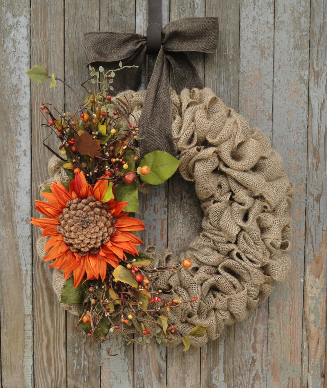 Best ideas about Fall Wreath DIY
. Save or Pin Fall Sunflower Wreath Fall Burlap Wreath Sunflower Grapevine Now.