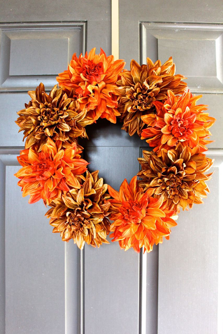 Best ideas about Fall Wreaths DIY
. Save or Pin Easy Fall Wreath 2 Bees in a Pod Now.