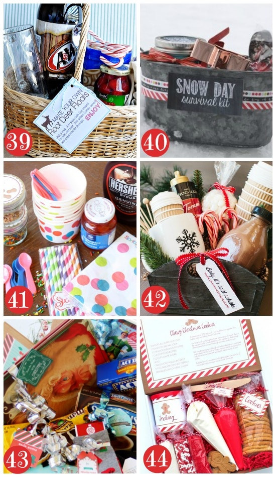 Best ideas about Family Christmas Gift Basket Ideas
. Save or Pin 50 Themed Christmas Basket Ideas The Dating Divas Now.