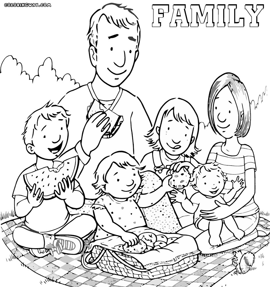 Best ideas about Family Coloring Pages For Kids Printable
. Save or Pin Family coloring pages Now.