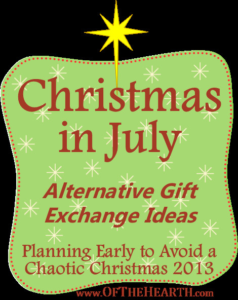 Best ideas about Family Gift Exchange Ideas
. Save or Pin Christmas in July Alternative Gift Exchange Ideas Now.