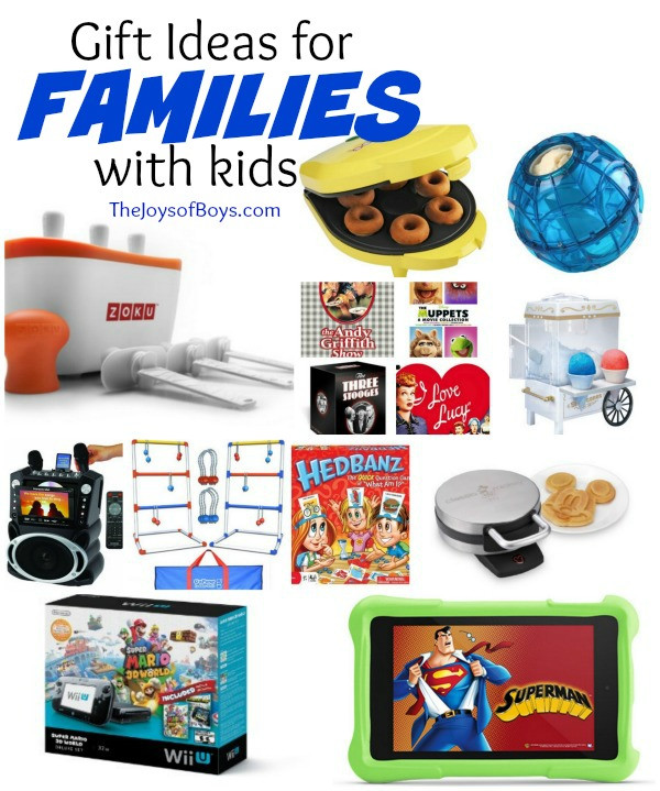 Best ideas about Family Gift Ideas
. Save or Pin Gift Ideas for Families with Kids The Joys of Boys Now.