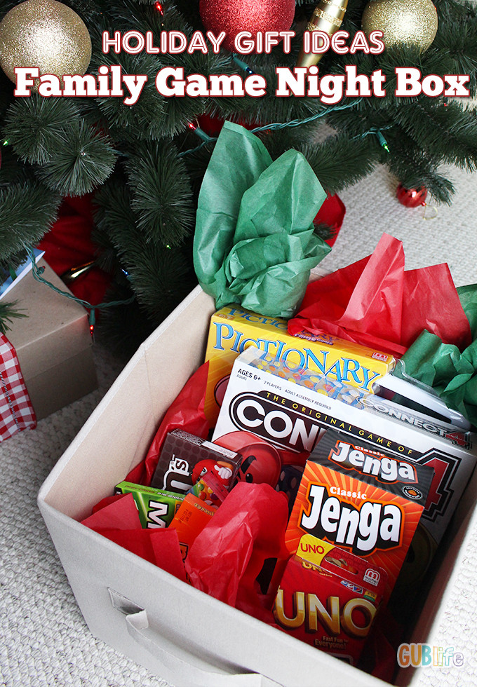 Best ideas about Family Gift Ideas
. Save or Pin Holiday Gift Ideas Family Game Night in a Box GUBlife Now.