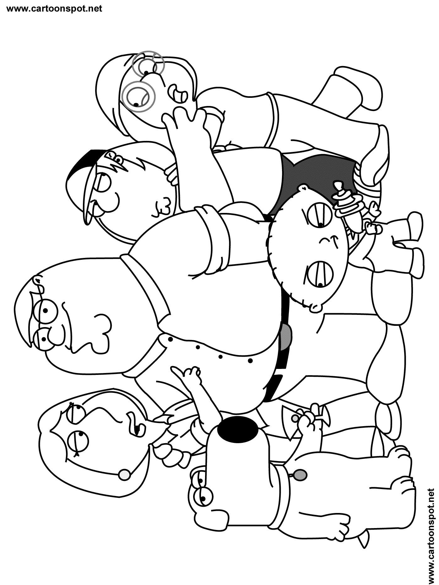 Best ideas about Family Guy Coloring Book
. Save or Pin Family Guy Printable Coloring Pages Coloring Home Now.