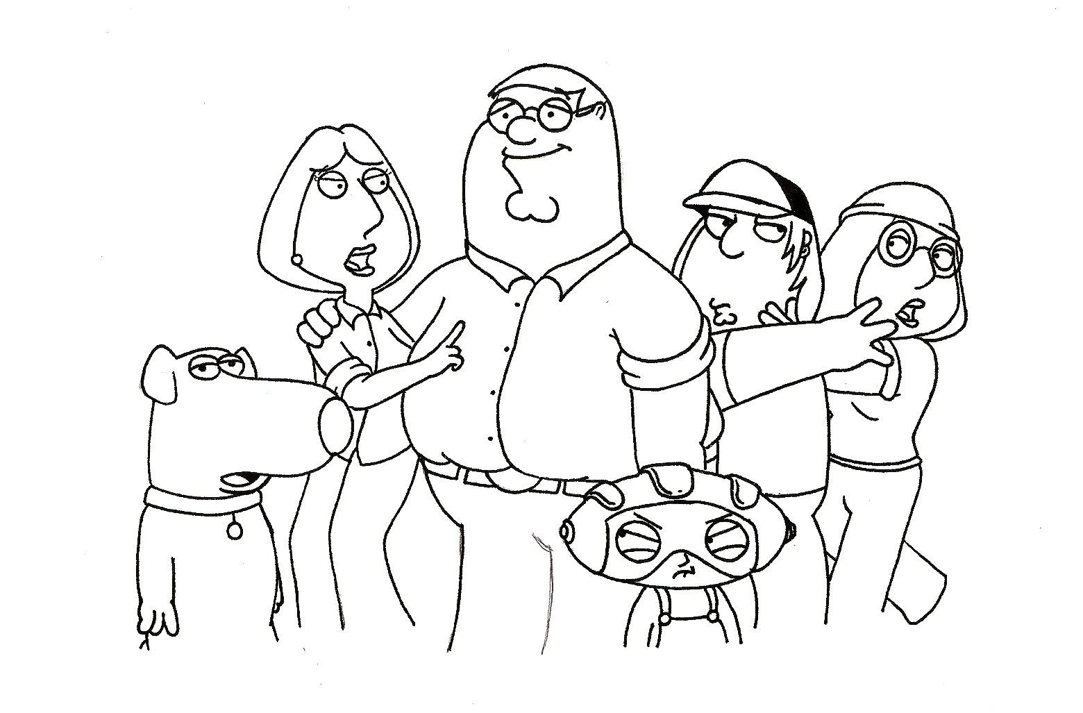 Best ideas about Family Guy Coloring Book
. Save or Pin Family Guy Printable Coloring Pages Coloring Home Now.