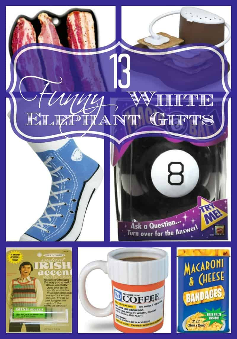 Best ideas about Family White Elephant Gift Ideas
. Save or Pin 13 Funny White Elephant Gifts Family Friendly Happy Now.