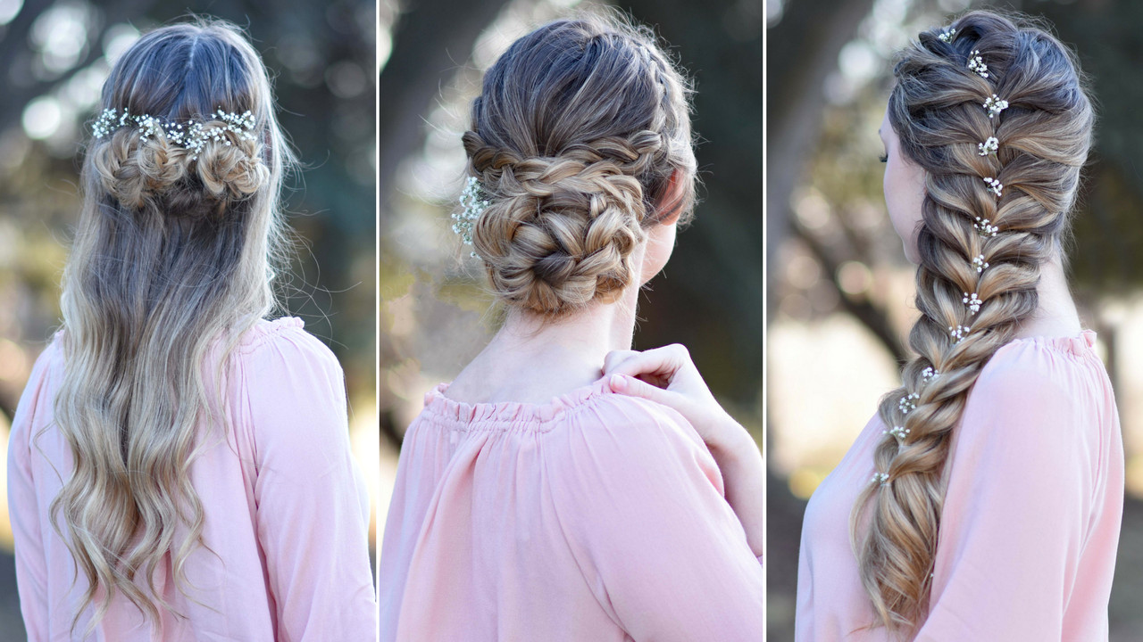 Best ideas about Fancy Hairstyles For Girls
. Save or Pin 3 Prom Hairstyles Now.