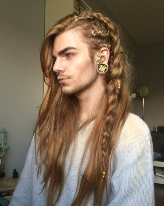 Best ideas about Fantasy Hairstyles Male
. Save or Pin Male model long hair elf elvin fantasy Now.