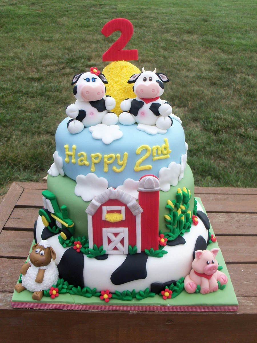 Best ideas about Farm Birthday Cake
. Save or Pin Farm Theme Bday Cake CakeCentral Now.