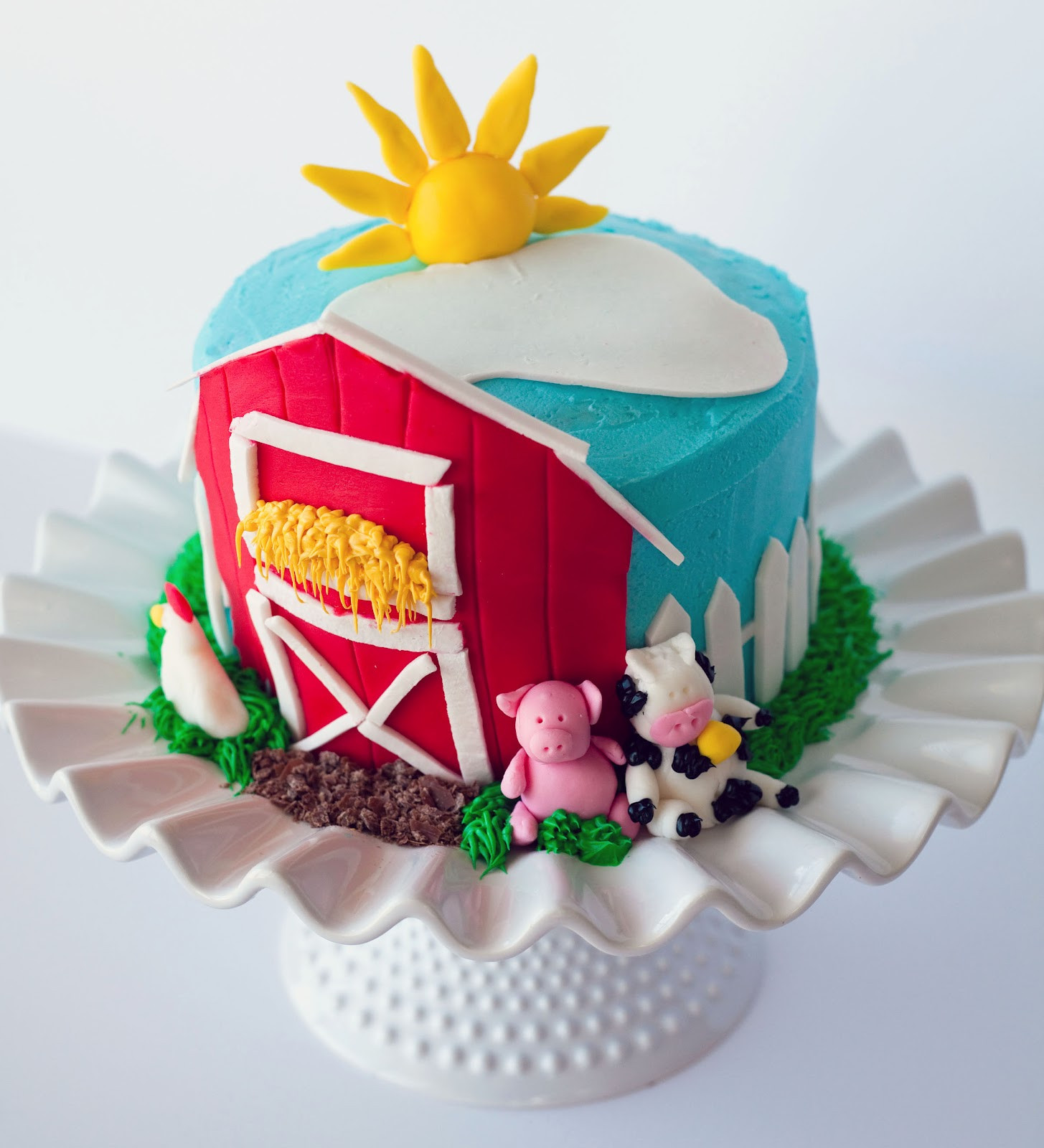 Best ideas about Farm Birthday Cake
. Save or Pin Worth Pinning Giving away the Farm Cake Now.