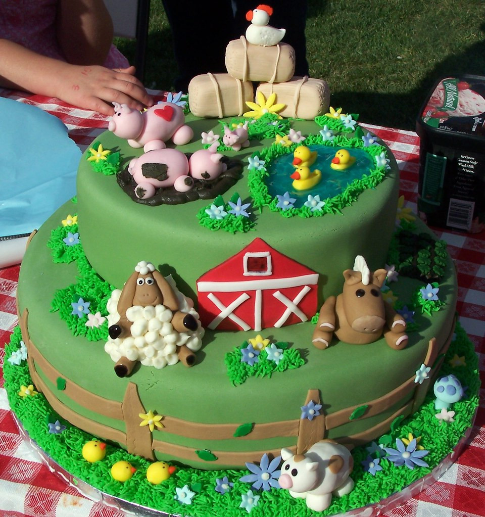 Best ideas about Farm Birthday Cake
. Save or Pin Farm animal birthday cake a photo on Flickriver Now.