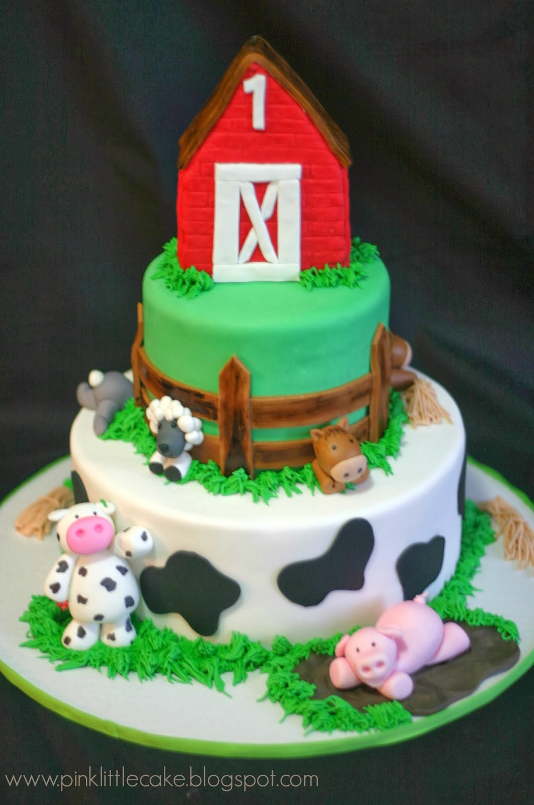 Best ideas about Farm Birthday Cake
. Save or Pin My Pink Little Cake Farm Theme Birthday Cake Now.