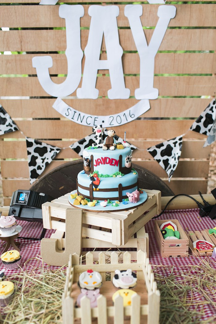 Best ideas about Farm Birthday Party
. Save or Pin Kara s Party Ideas Down at the Farm Birthday Party Now.