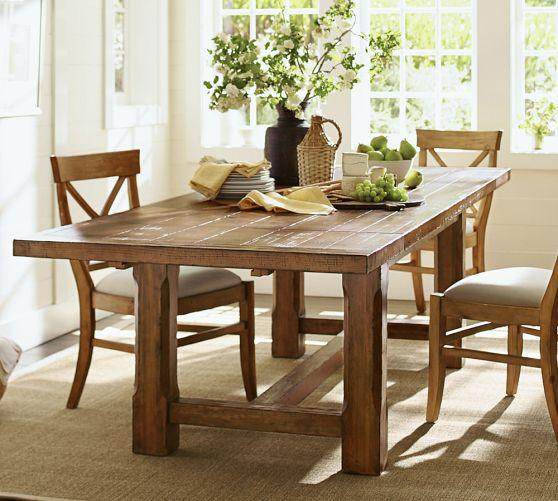 Best ideas about Farm Style Dining Table
. Save or Pin Farmhouse Style Pine Wood Extending Dining Table Now.