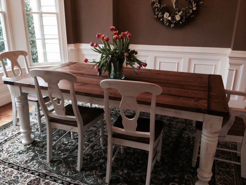 Best ideas about Farm Style Dining Table
. Save or Pin Traditional Farmhouse Style Dining Table Now.