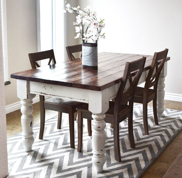 Best ideas about Farm Table DIY
. Save or Pin New Project DIY Farmhouse Table Now.