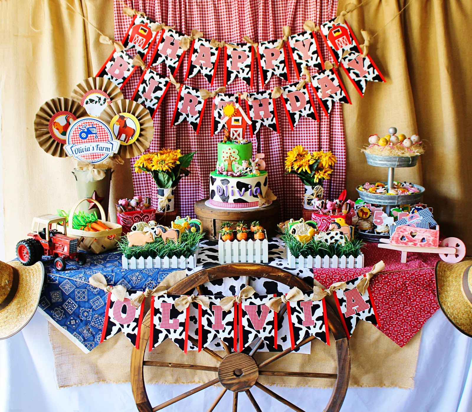 Best ideas about Farm Themed Birthday Party
. Save or Pin And Everything Sweet Olivia s Farm Party Now.