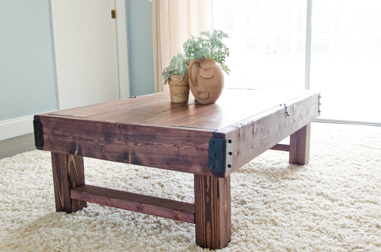 Best ideas about Farmhouse Coffee Table
. Save or Pin Rustic Coffee Table Farmhouse Coffee Table Rustic Industrial Now.