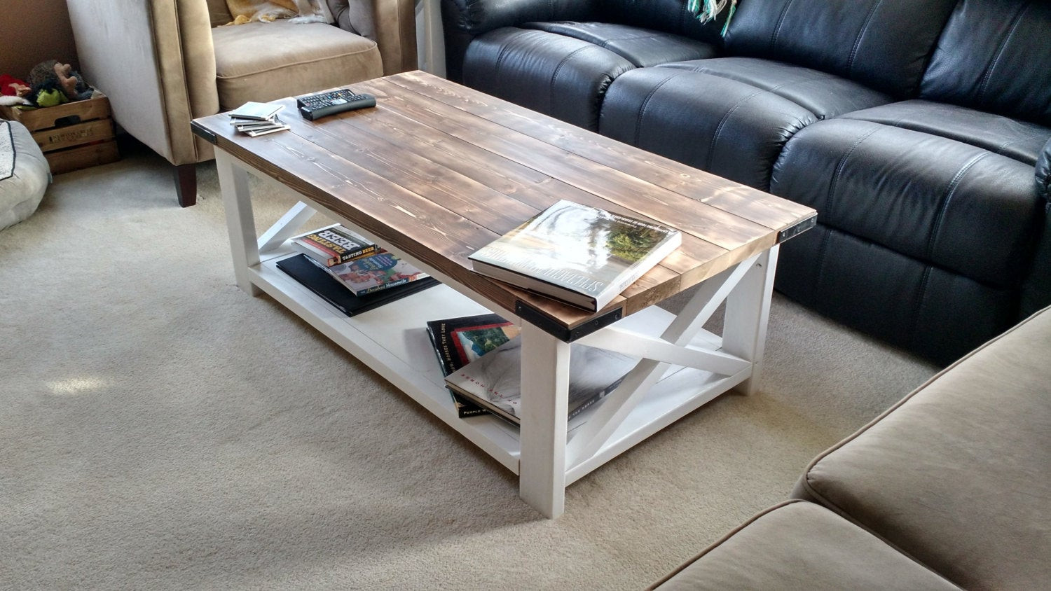 Best ideas about Farmhouse Coffee Table
. Save or Pin Chandeliers & Pendant Lights Now.