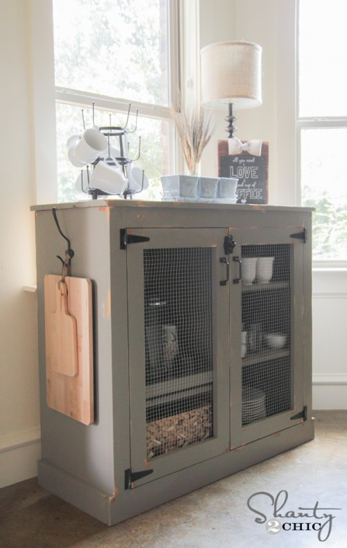 Best ideas about Farmhouse Kitchen Cabinets DIY
. Save or Pin DIY Farmhouse Coffee Cabinet Shanty 2 Chic Now.