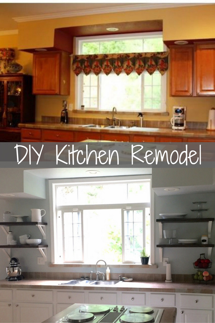 Best ideas about Farmhouse Kitchen Cabinets DIY
. Save or Pin DIY Farmhouse Kitchen Remodel Overthrow Martha Now.