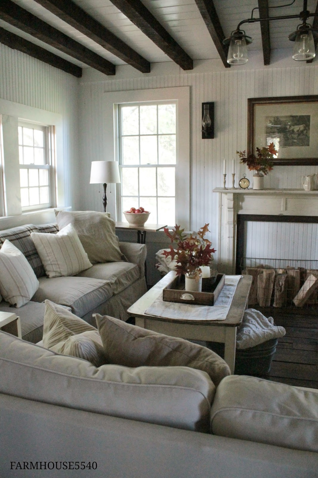 Best ideas about Farmhouse Living Room
. Save or Pin FARMHOUSE 5540 Autumn in the Family Room Now.