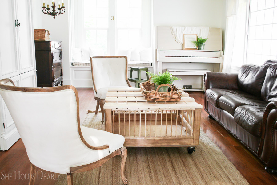 Best ideas about Farmhouse Living Room Furniture
. Save or Pin Farmhouse Living Room Reveal She Holds Dearly Now.