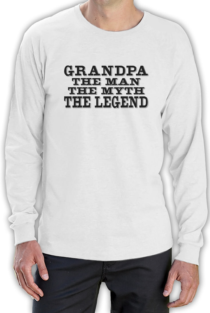 Best ideas about Father's Birthday Gifts
. Save or Pin Grandpa The Legend Long Sleeve T Shirt Father s Day Now.