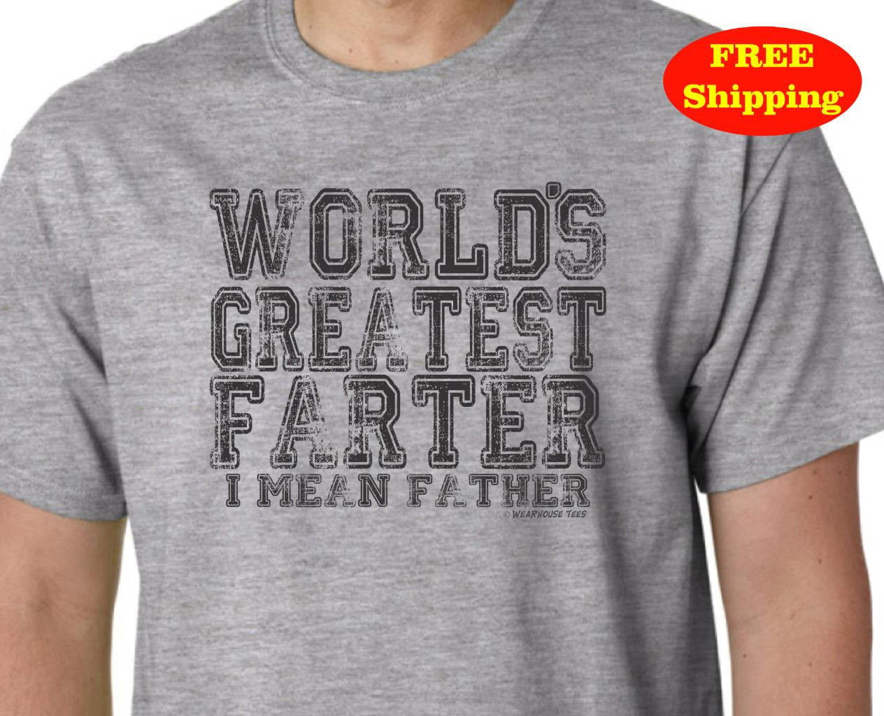 Best ideas about Father's Birthday Gifts
. Save or Pin Funny World s Greatest FARTER Father T Shirt Birthday Now.