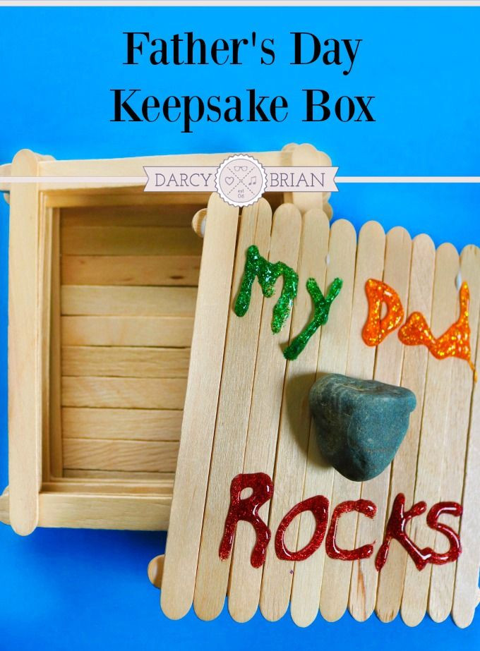 Best ideas about Father'S Day Craft Gift Ideas
. Save or Pin My Dad Rocks Keepsake Box Father s Day Craft for Kids Now.