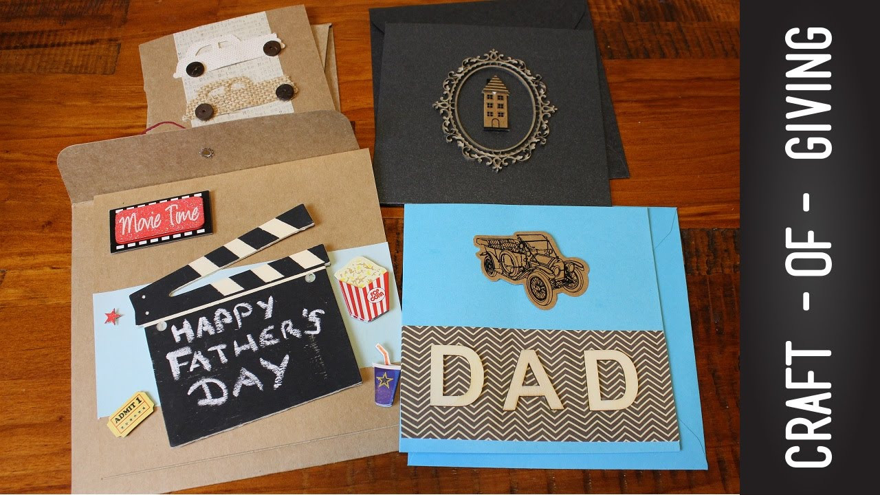 Best ideas about Father'S Day Craft Ideas
. Save or Pin EASY HANDMADE FATHER S DAY CARD IDEAS Now.
