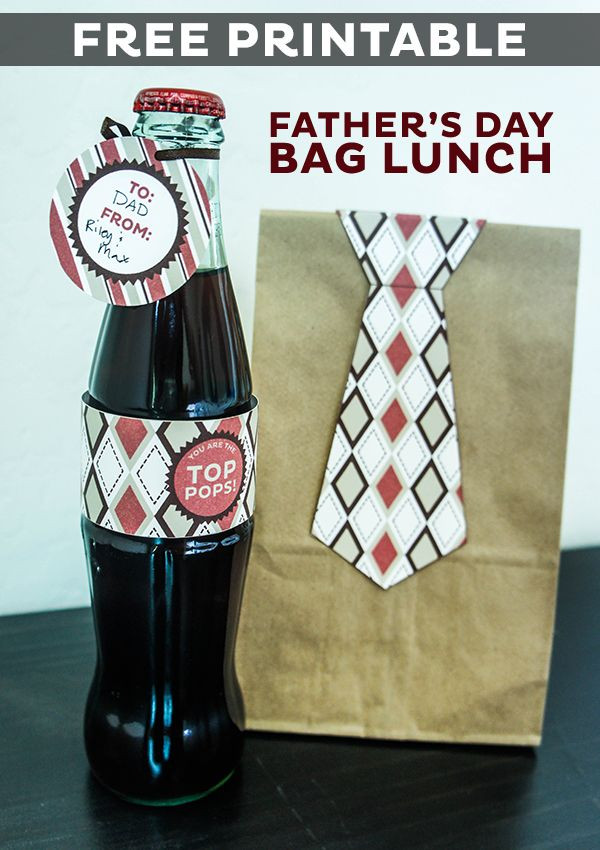 Best ideas about Father'S Day Craft Ideas
. Save or Pin FATHER’S DAY BAG LUNCH WITH FREE PRINTABLE Now.