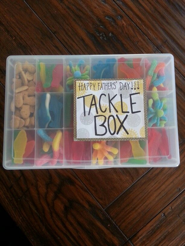 Best ideas about Father'S Day Fishing Gift Ideas
. Save or Pin Fathers day t candy tackle box Now.