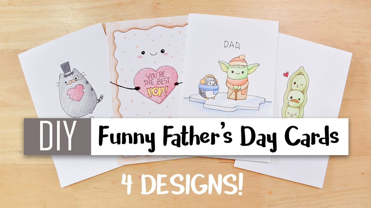 Best ideas about Fathers Day Cards DIY
. Save or Pin DIY Funny Father’s Day Cards Easy – 4 Cute Puns Card Now.
