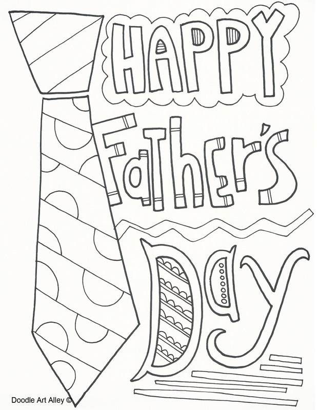 Best ideas about Fathers Day Coloring Pages For Kids
. Save or Pin Holiday Coloring Pages Doodle Art Alley Now.