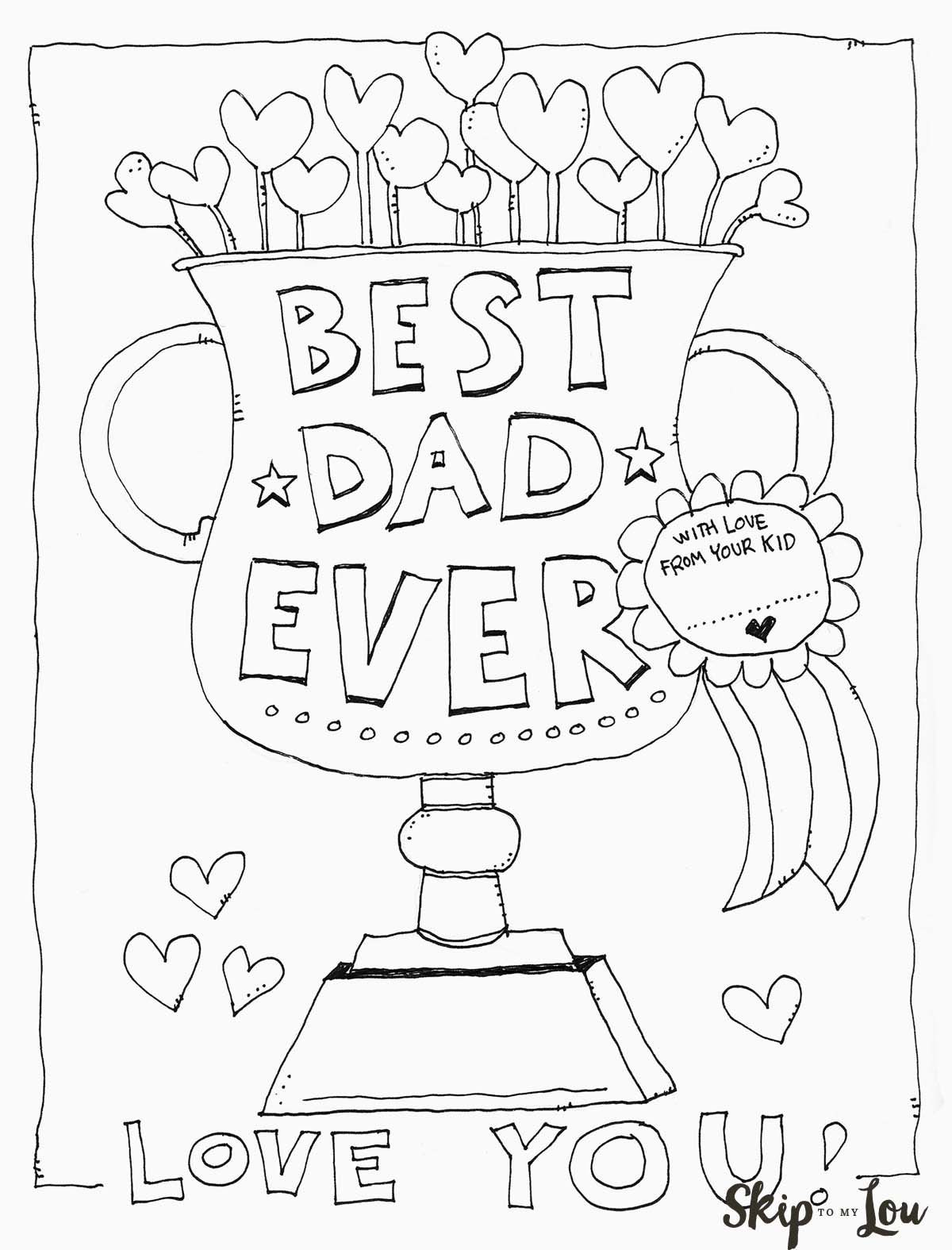 Best ideas about Fathers Day Coloring Pages For Kids
. Save or Pin Dad Coloring Page Father s Day Now.