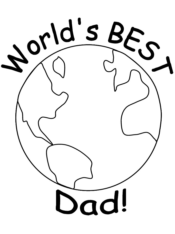 Best ideas about Fathers Day Coloring Sheets For Kids That Said Papi
. Save or Pin Dad 5 Coloring Pages & Coloring Book Now.