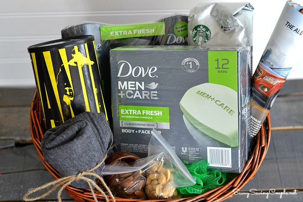 Best ideas about Fathers Day Gift Basket Ideas
. Save or Pin DIY Father s Day Gift Basket with Dove Men Care ⋆ Savvy Now.