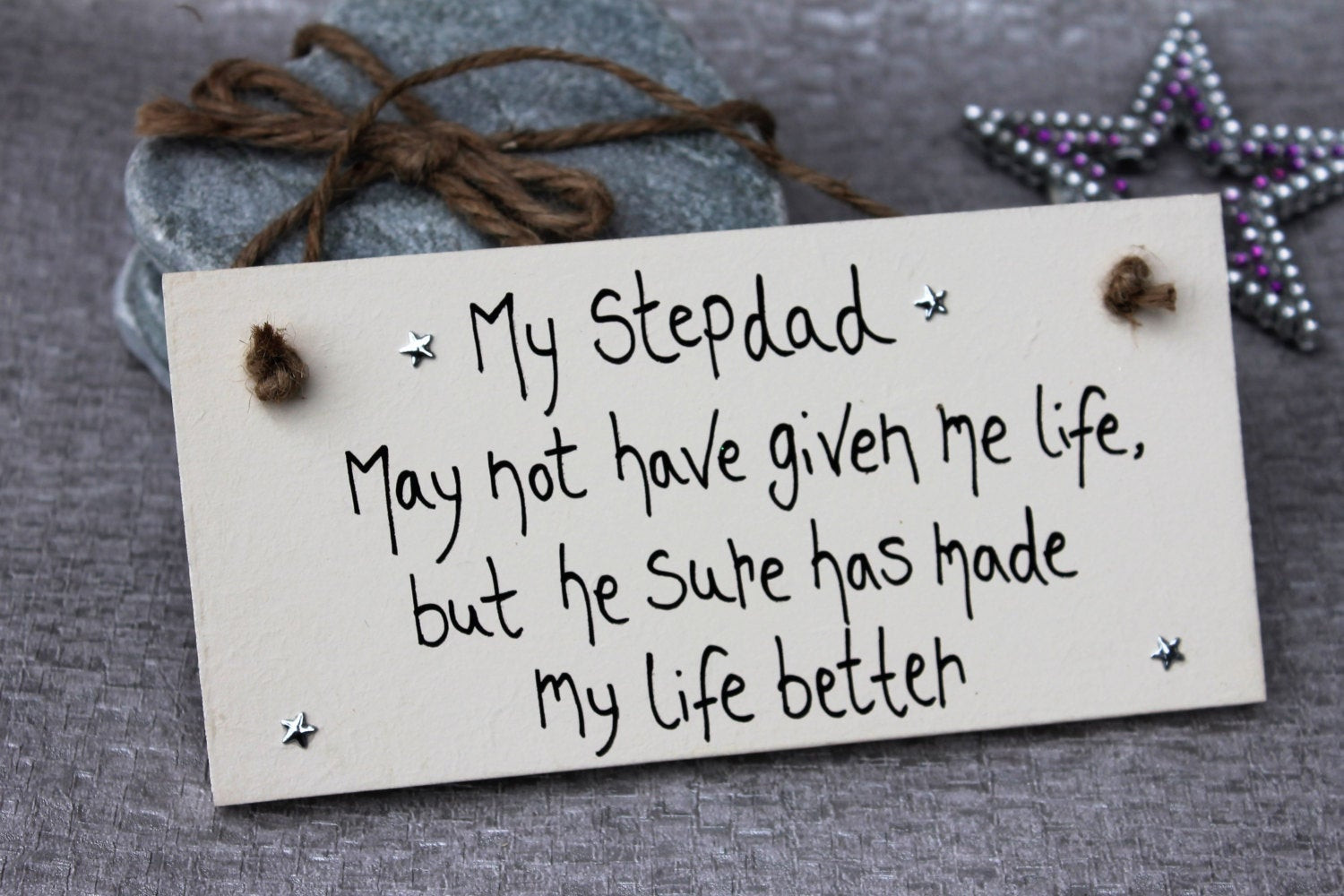 Best ideas about Fathers Day Gift Ideas For Stepdads
. Save or Pin Stepdad Stepdad Gift Gift for Stepdad Step Father Gift Now.