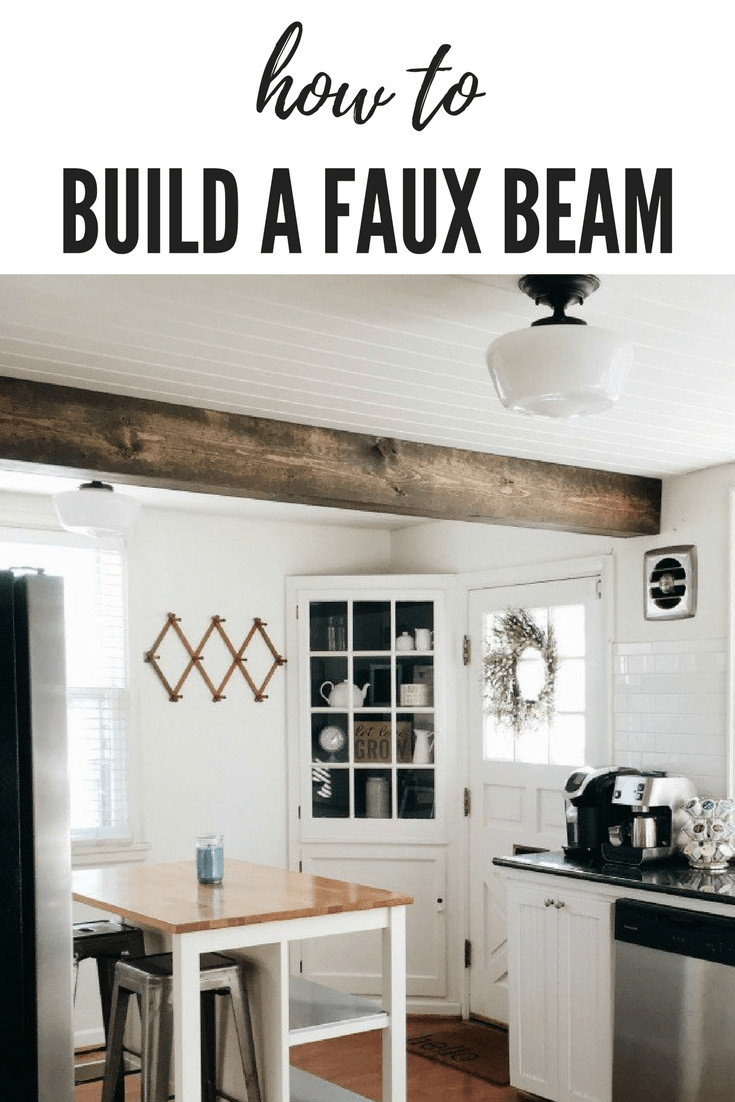 Best ideas about Faux Beams DIY
. Save or Pin How To Plank A Ceiling & Build A Faux Beam A Life Now.