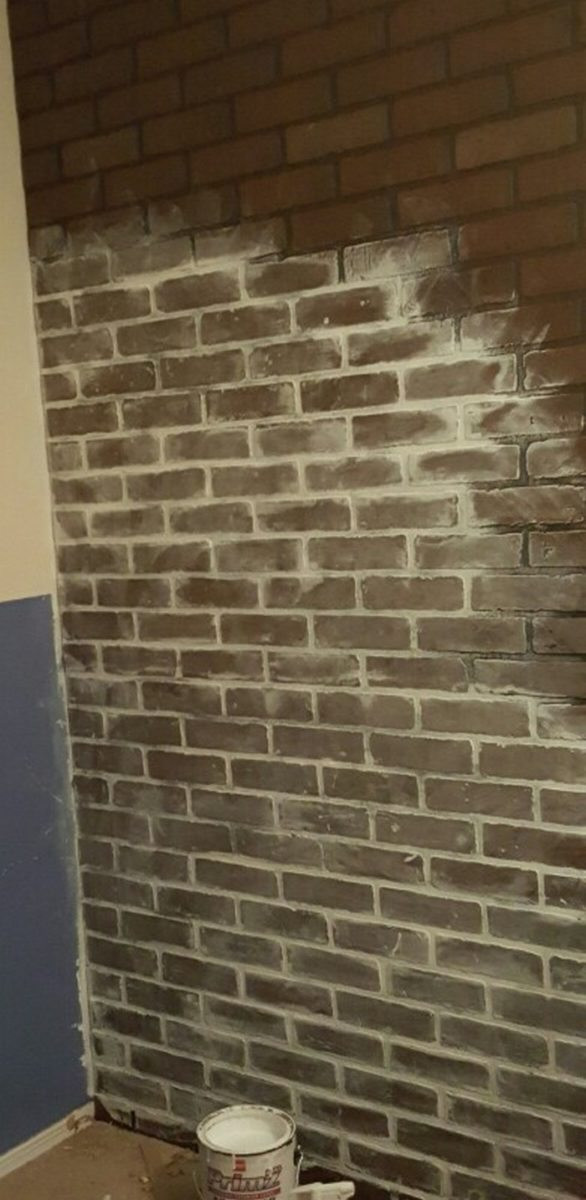 Best ideas about Faux Brick Wall DIY
. Save or Pin How to Faux Brick Wall Now.