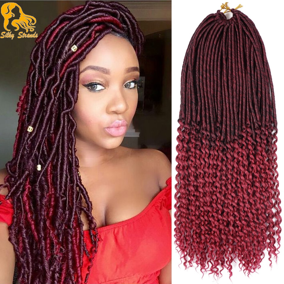 Best ideas about Faux Locs Crochet Hairstyles
. Save or Pin Kanekalon Crochet Faux Locs Hair Extensions Ombre Faux Now.