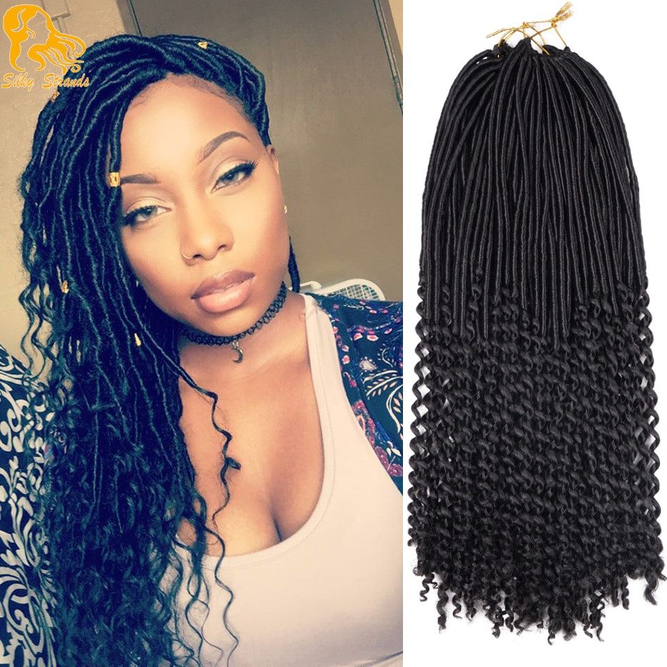 Best ideas about Faux Locs Crochet Hairstyles
. Save or Pin Aliexpress Buy 20" 90g 24Root Faux Locs Crochet Hair Now.