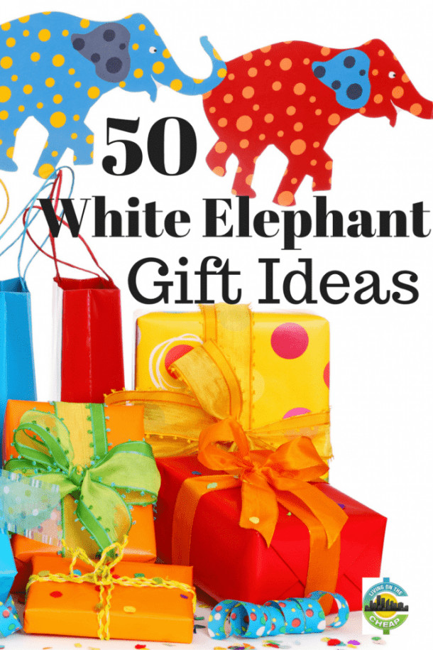Best ideas about Favorite Things Party Gift Ideas $5
. Save or Pin 50 White Elephant t exchange Ideas Living The Cheap Now.