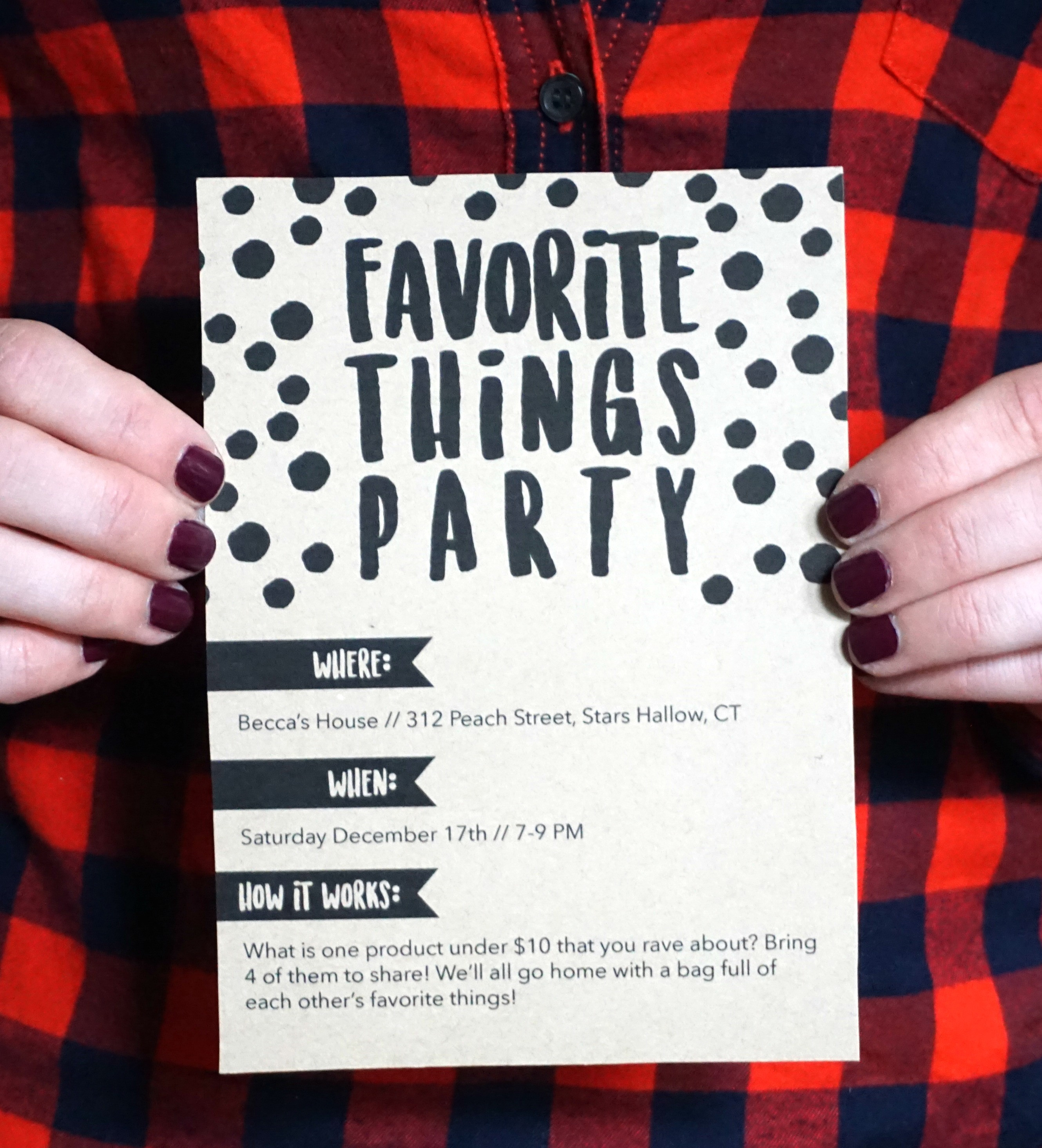 Best ideas about Favorite Things Party Gift Ideas $5
. Save or Pin How To Throw A Favorite Things Party Living in Yellow Now.