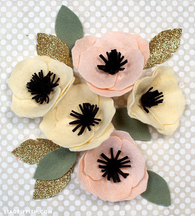 Best ideas about Felt Flowers DIY
. Save or Pin DIY Felt Flower Anemone Lia Griffith Now.
