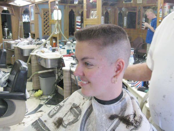 Best ideas about Female Barber Shop Haircuts
. Save or Pin barbershop whitewalled flattop Buzz Cut Women Now.