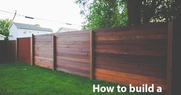 Best ideas about Fence Plans DIY
. Save or Pin How to build a horizontal fence fence diy Now.